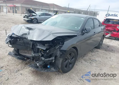 2022 Hyundai Elantra Sel из США, поврежденный, VIN 5NPLM4AG2NH058447